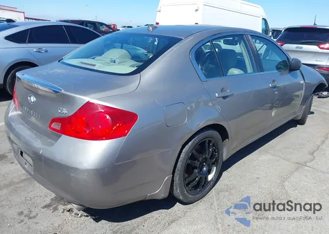 2008 Infiniti G35 Journey from USA, damaged, VIN JNKBV61EX8M227724